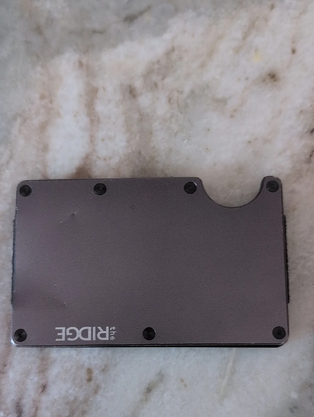 Ridge silver gunmetal
